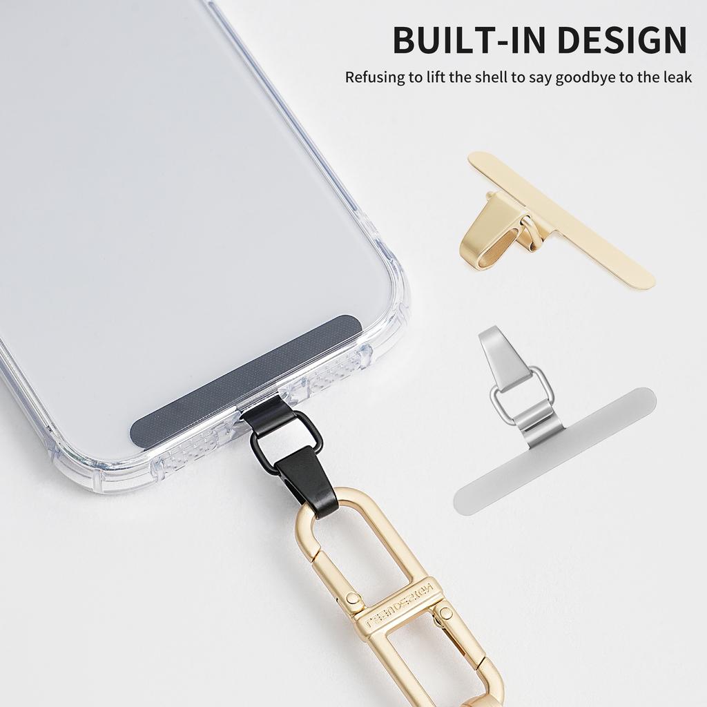 LEEU DESIGN Металлические язычки для крепления телефона Шнурок для телефона Запасная часть