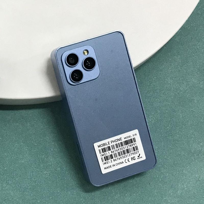 S18 4G Mini Smartphone 2.95inch MT6737 2 ГБ ОЗУ 16 ГБ ПЗУ Две SIM-карты Двойной режим ожидания 5 МП задняя камера Type-C LTE Android Bar мобильный телефон