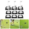 9Pcs Golf Putting Cup with Flag Golf Hole Training Aids for Adults Kids Golf Putting Green Trainer for Indoor Outdoor