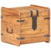 Storage Chest 40x40x40 cm Solid Acacia Wood
