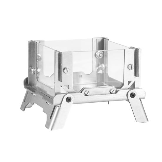 Mini Outdoor Wood Burning Stove Stainless Steel Camping Hiking Survival Backpacking Picnic BBQ Cooking Wood Burner Camp Stove