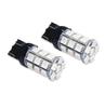 PA 2 шт. 30SMD 5050 30x3 чип T20 7443 синий автомобильный светодиод пузырьковый поворотник