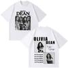 Olivia Dean Art Of Loving Tour 2026 Graphic Tshirt Unisex Unisex Vintage Tshirts Summer Loose Casual Cotton Fashion Tshirts Tops
