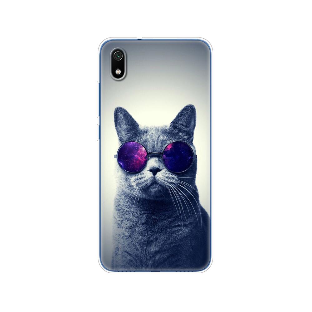 Силиконовый чехол для xiaomi redmi 7a, чехлы с полной защитой, мягкая задняя крышка из ТПУ на Redmi 7 a, бампер, чехол для телефона hongmi 7a
