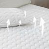 2026 New Queen King Quilted Waterproof Mattress Cover with Elastic Twin/Full Size Fitted Sheet Solid Color Bed Covers (No Pillowcase)
