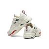 Fila Tracer Synthetic Leather Suede Retro Shock Absorbing Non-Slip Wear-Resistant Low-Top Dad Shoes Men Sneaker Off-White Fire-Red F12M011109FWR