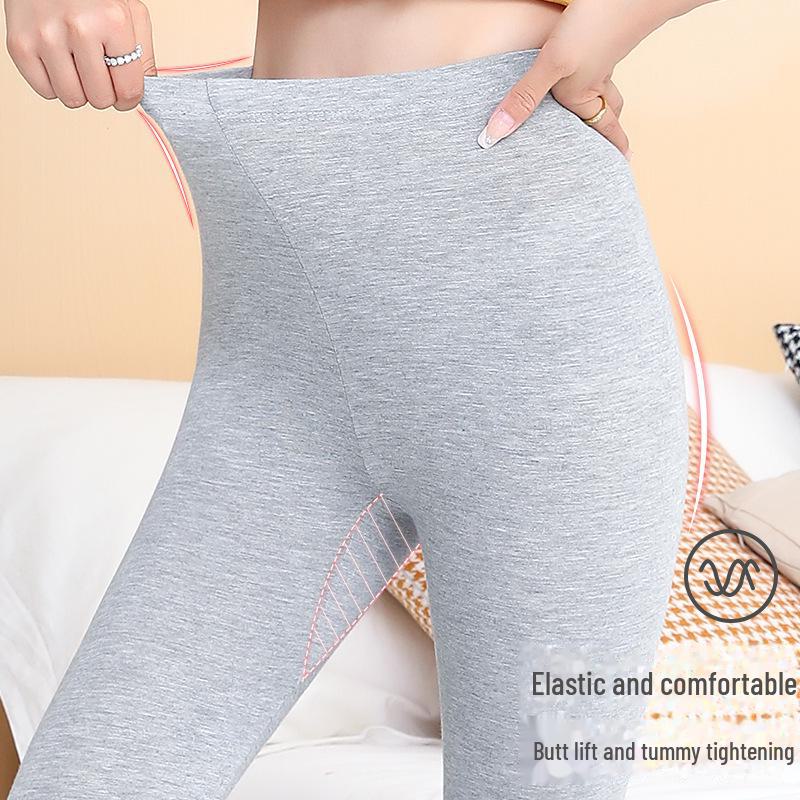 Autumn Elastic Modal Slim-fit Women's Base Pants for Elderly