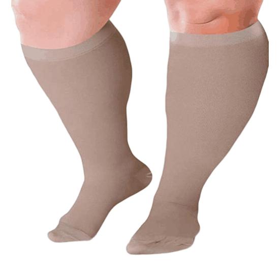 Vein Compression Socks Professional Promote Blood-circulating Breathable Compression Mid Tube Socks Elderly People Compression Socks