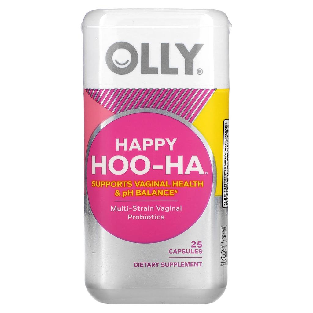 OLLY Happy Hoo-ha, 25 Capsules