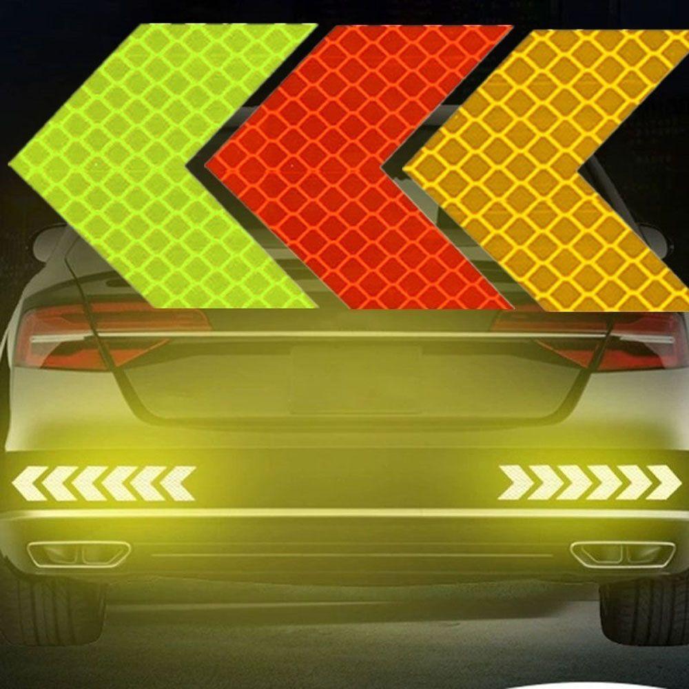 Arrow Decal Reflector Auto Body Reflective Sticker Exterior Accessories Car Accessories Car Sticker