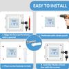 Transparent Thermostat Cover With Lock Acrylic Thermostat Lock Box With Keys Ac Lock Box Cover Thermostat Guard For Home
