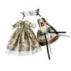 [Maidscp] 16 Кукольная одежда BJD 30 см YoSD Стиль Алисы с узором кролика Набор из 3 предметов