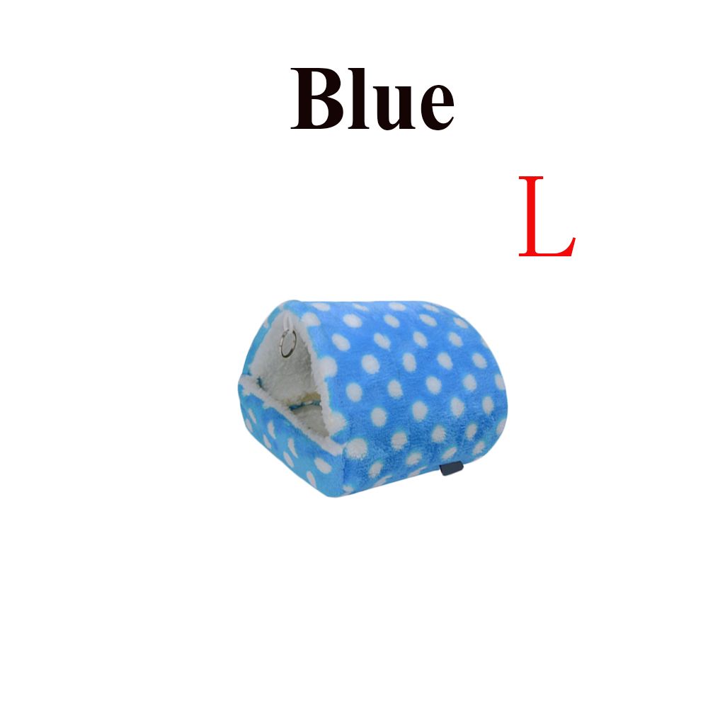 Милое флисовое гнездо-домик для клетки, теплая подстилка, спальное место для хомяка, коврик для морской свинки, домик для маленьких животных