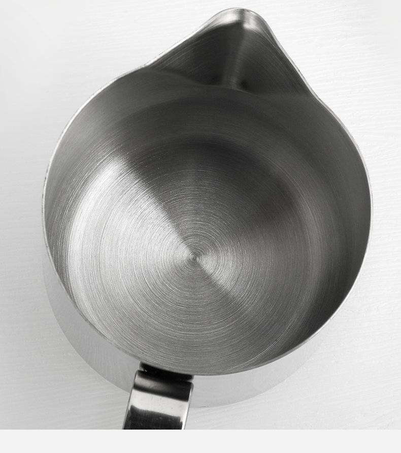 Мерная чашка для вспенивания молока с точным носиком из нержавеющей стали