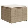 Vidaxl 9-Cz. Zestaw Mebli Ogrodowych Z Poduszkami, Beżowy, Polirattan
