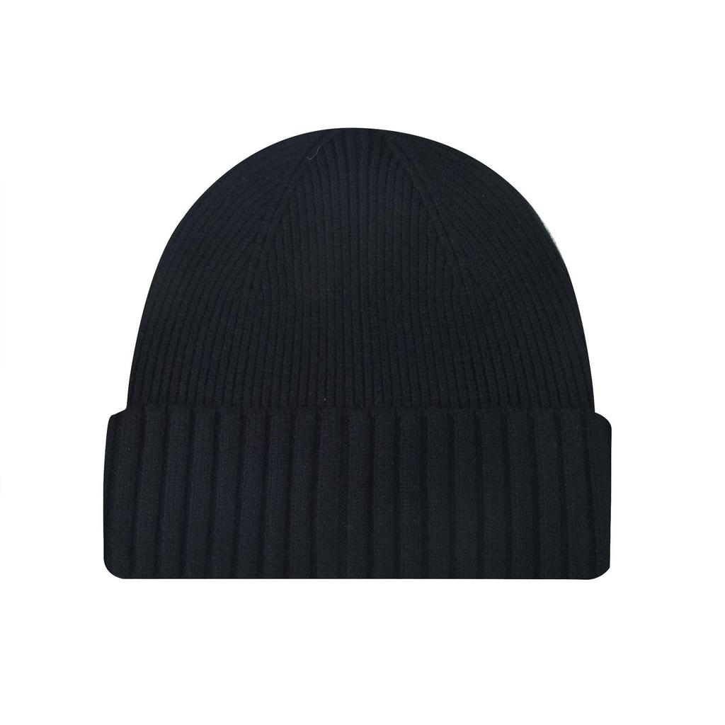 Unisex Korean Style Knit Beanie - Solid Color, Casual, Warm Autumn/Winter Hat