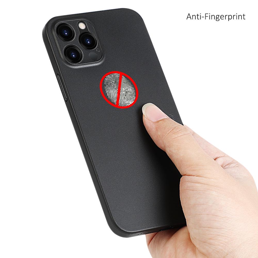 Ультратонкий полупрозрачный матовый чехол из полипропилена для iPhone 13/12 с полной защитой объектива для Apple 15 Pro Max
