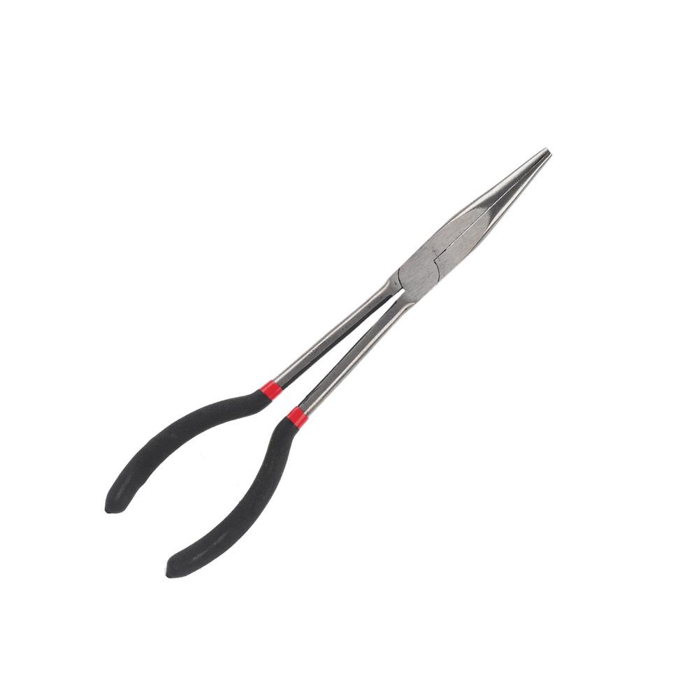 11 Inches Needle Nose Pliers NonSlip Handle Straight nose pliers Long Nose Pliers  Narrow Spaces