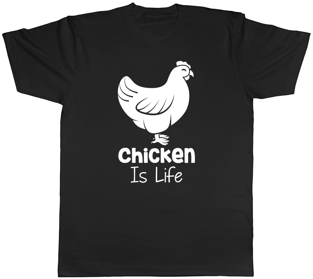 Chicken is Life Unisexs Unisexs Ladies Unisex TShirt