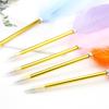 School Office Supplies Smooth Novelty Stationery Feather Pen Signature Writing Tool Ballpoint Pens