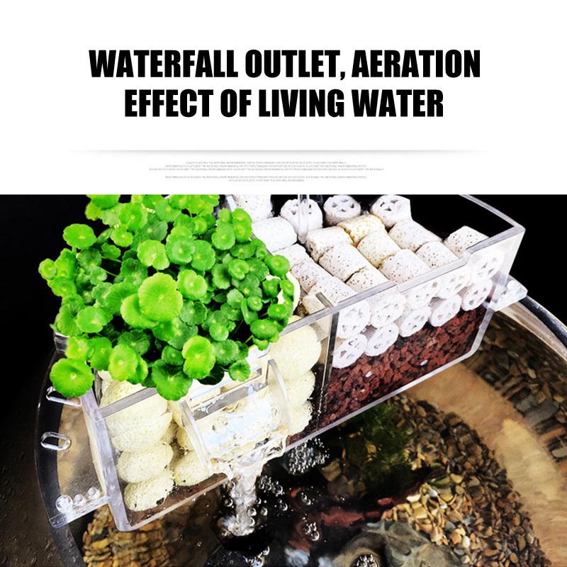 Внешний фильтр для аквариума, различные размеры для круглого аквариума, аксессуары для круглого аквариума