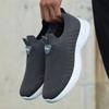 Comfortable Men Casual Shoes Fashion Breathable Outdoor Mesh Vulcanized Sneakers New Non-Slip Lightweight Walking Shoes For Men