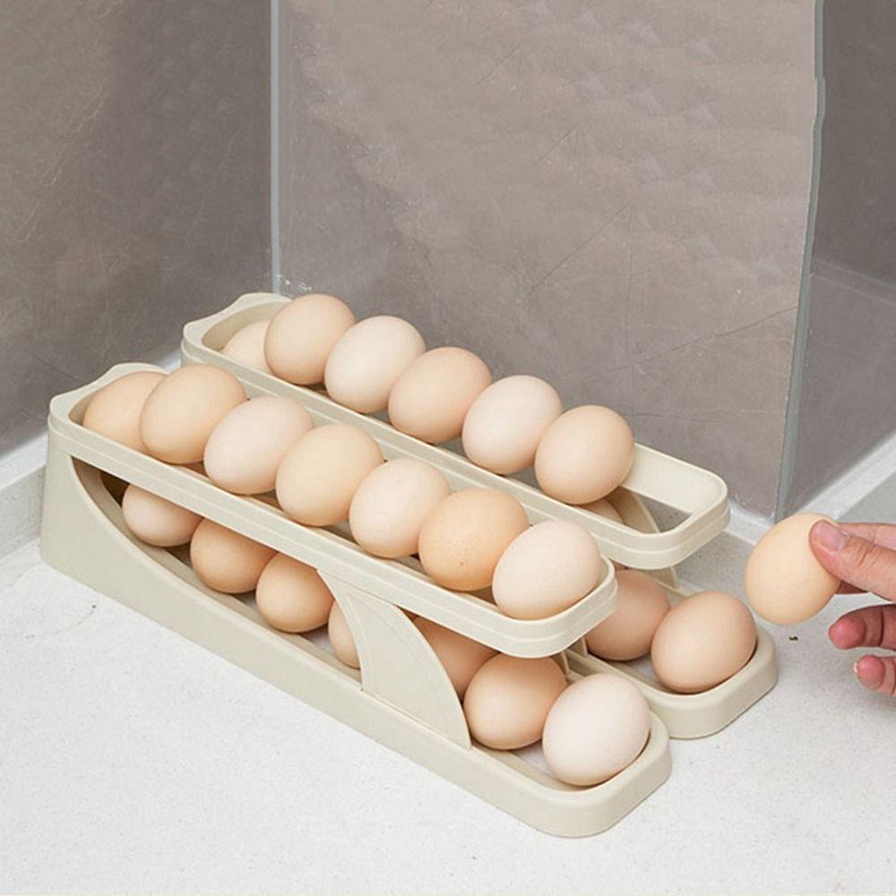 Слайд-типа стеллаж для хранения яиц, специальный ящик для хранения яиц, держатель для хранения яиц на кухне