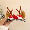 Children's Reindeer Antler Hair Clip - Cute Christmas Cartoon Hair Accessory