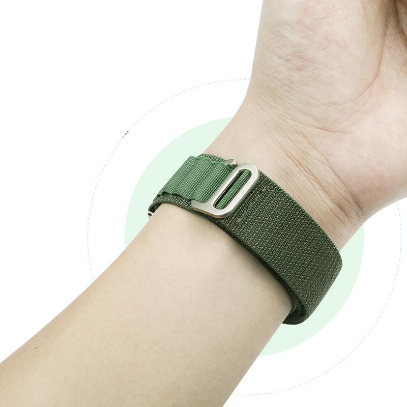 Альпийская петля для Huawei Band 9 8 Аксессуары для ремешка Регулируемый браслет Эластичный нейлоновый браслет Correa для Huawei Band9 band8 band