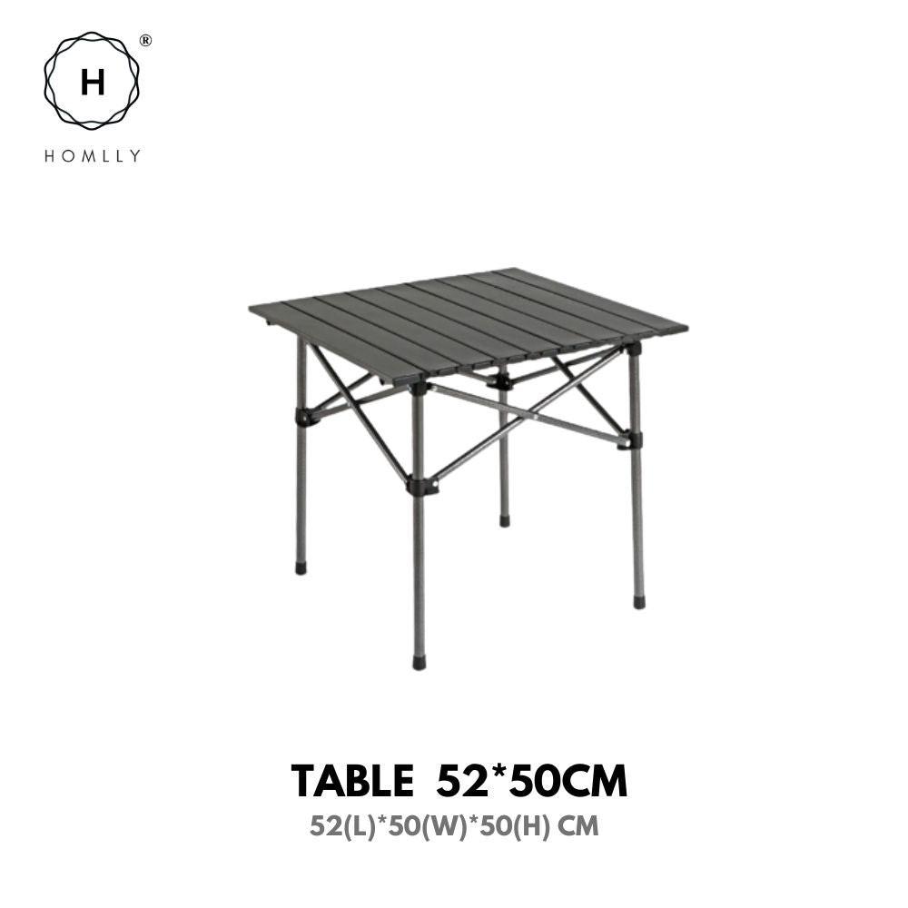 Homlly Joqii Foldable Outdoor Camping Table Chair