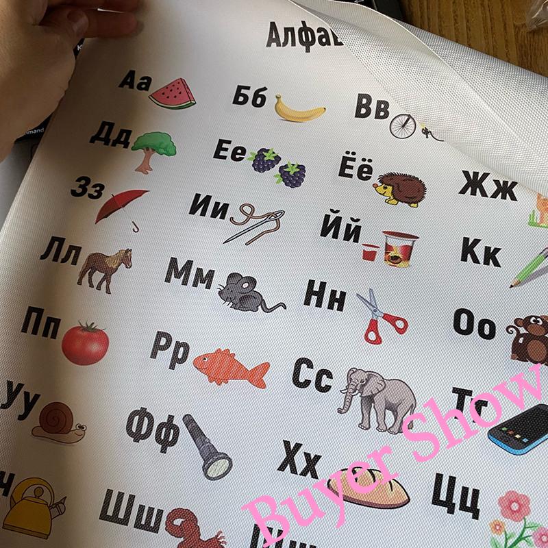 Настенный художественный постер с алфавитом, настенное искусство для детской комнаты, животное, письмо, скандинавская холст, живопись, языковая обучающая картина, декор для детской комнаты