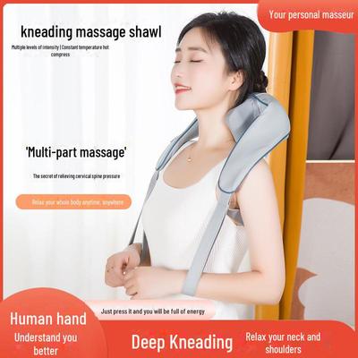 Многофункциональный массажер для шеи и плеч с подогревом