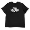 Футболка Boy Better Know больших размеров топы оверсайз с принтом футболка с принтом мужская одежда