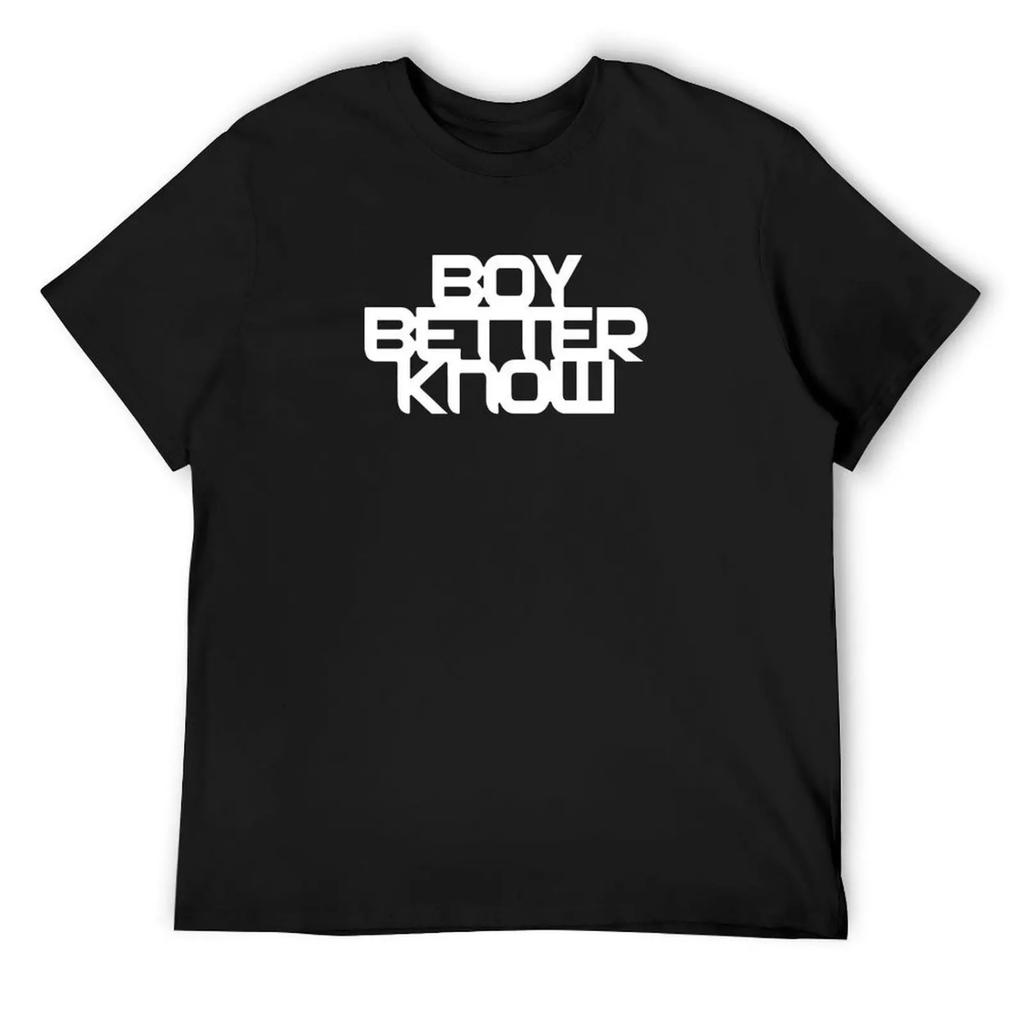 Футболка Boy Better Know больших размеров топы оверсайз с принтом футболка с принтом мужская одежда