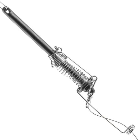 Автоматический рыболовный крючок, высокоэластичный, полноскоростной, пружинный рыболовный крючок из нержавеющей стали, уличный рыболовный крючок для ловли наживки, рыболовные снасти