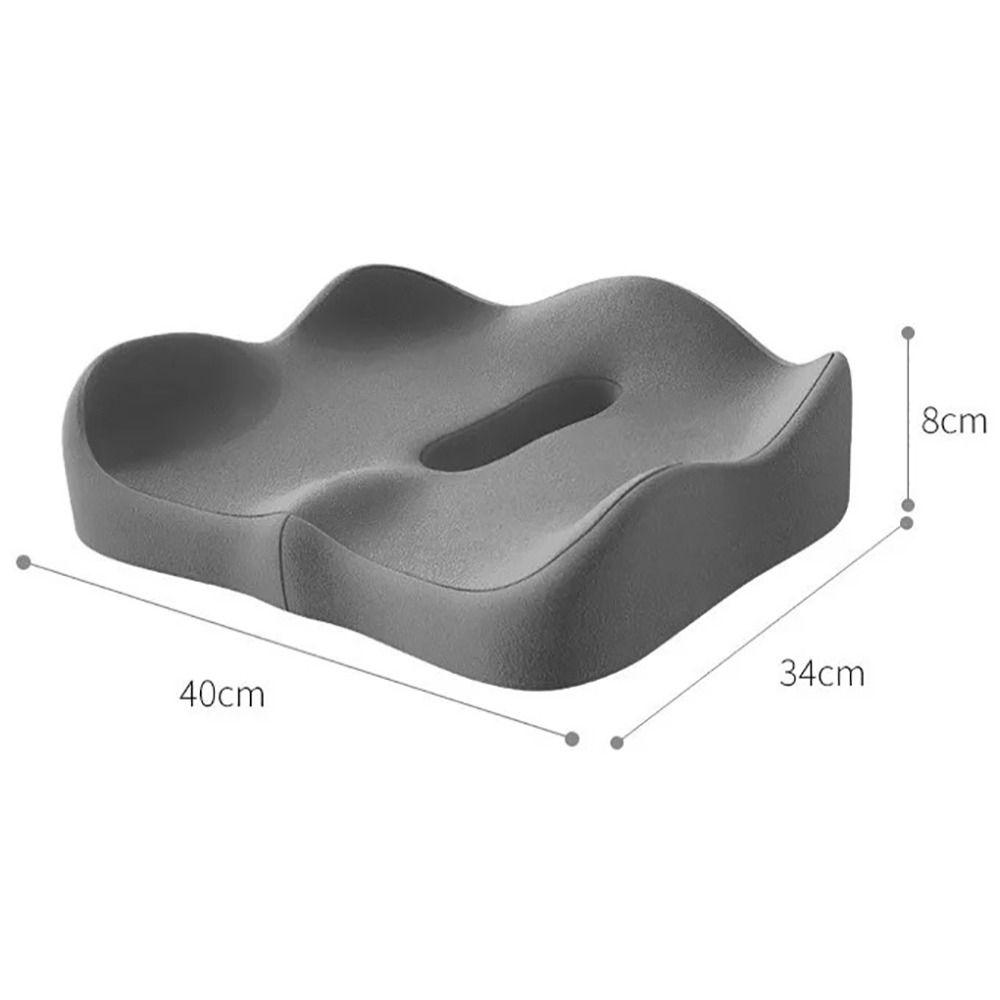 Подушка для автомобильного сиденья из пеноматериала с эффектом памяти, удобная подушка для стула, новая ортопедическая подушка для копчика