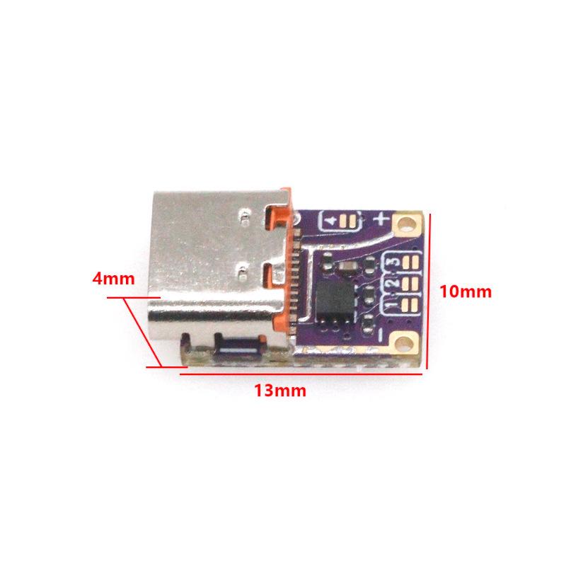 PD/QC Fast Charging Module: PD3.0/3.1 to DC USB-C Voltage Trigger