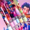 New Kpop Demon Hunter Huntrix Rumi Zoey Anime Character 0.5mm Black Gel Pen Student Writing Pen Suitable for School Office