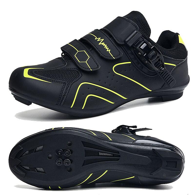 Велосипедная обувь Мужчины Женщины Спорт на открытом воздухе Взрослые Кроссовки для горного велосипеда Гоночная велосипедная обувь Плоские дорожные шипы Специализированные