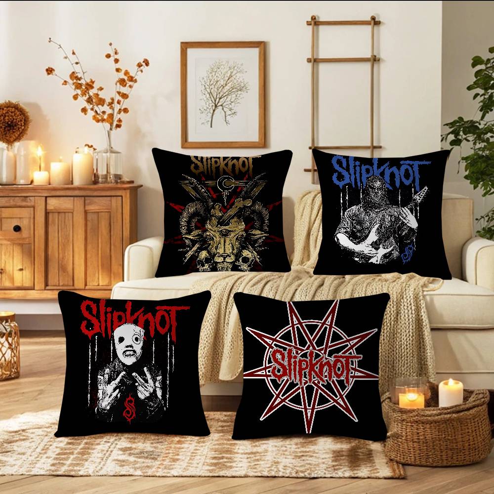 Наволочка Rock Band S-Slipknot Logo Подарок Мультяшный Наволочка Декор Спальни Дома Дивана Кресла Сиденья Наволочка