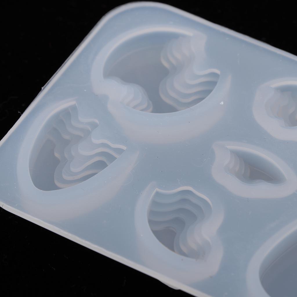 Island Mold Silicone Ornament Moulds Jewelry Pendant Making Candle Craft