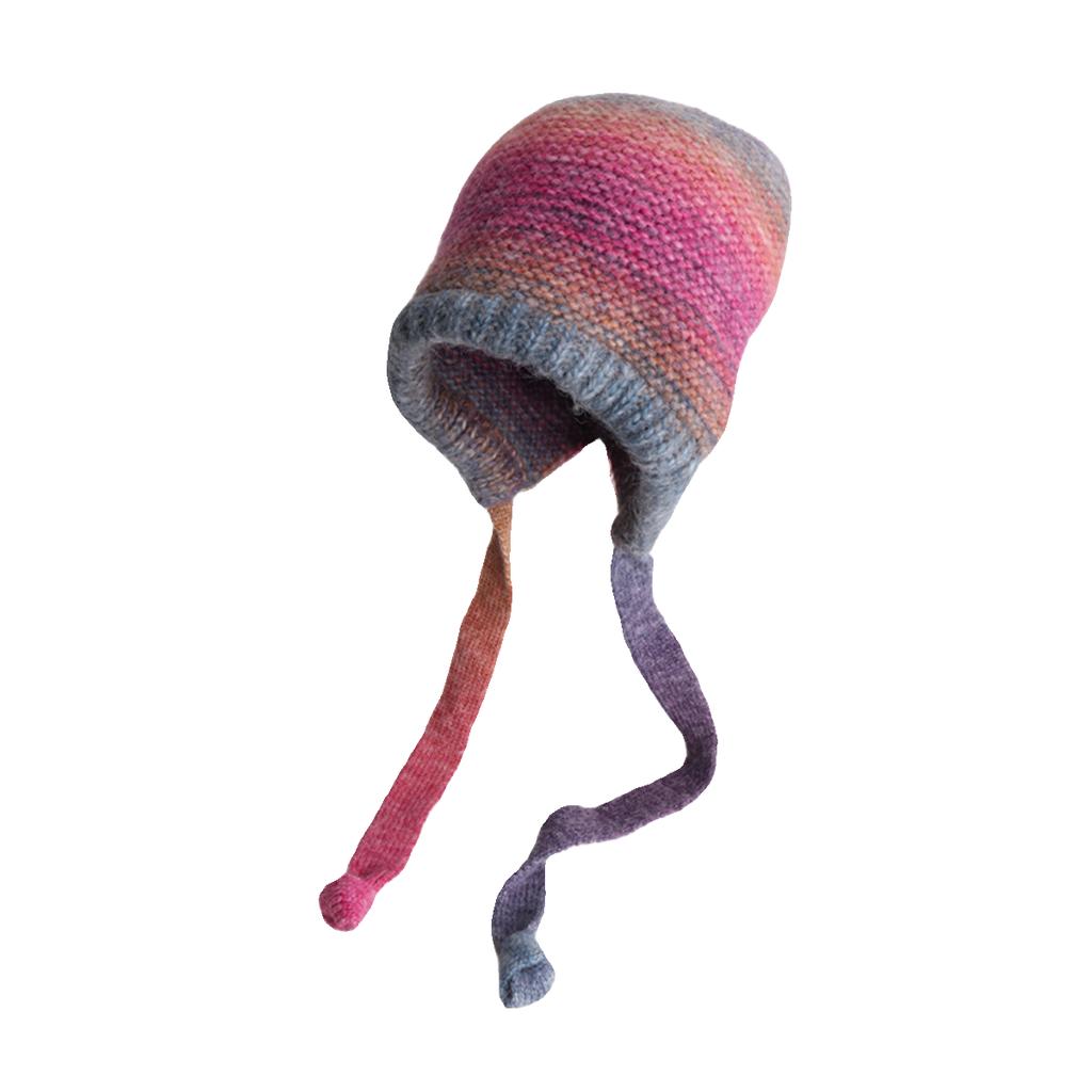 Мешок шляпа Hepburn wind lazy straps stack hat женская осень и зима милая теплая холодная шерстяная шерстяная шапка