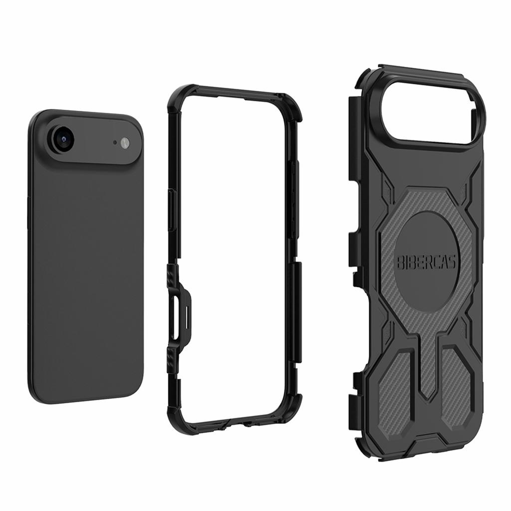 BIBERCAS J-16 Series For iPhone 17 Air Case Compatible with MagSafe Anti Drop TPU+PC Phone Cover