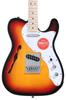 Squier by Series Telecaster Thinline Maple Fingerboard White Pickguard Sunburst Squier Fender/Affinity 3-Color