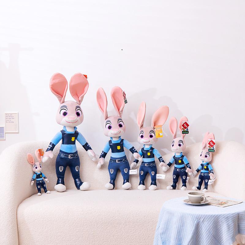 Джуди Хоппс Зверополис Ник Уайлд Плюшевая игрушка Милая мультяшная девочка Праздничная кукла Подарок