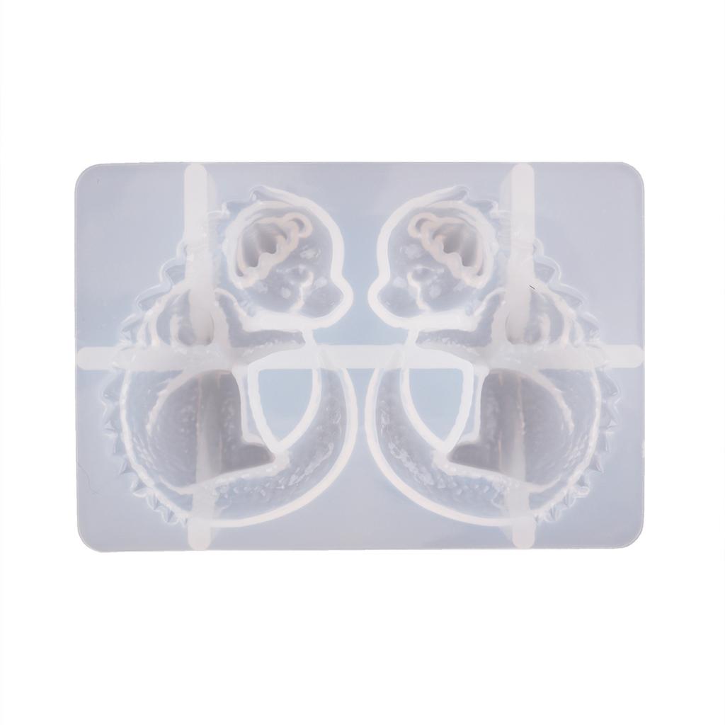 Многоразовая силиконовая форма для рукоделия: Формы дракона и яйца из эпоксидной смолы