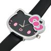 Sanrio Watch Love Hello Hello Kitty Black 574911 Face-Shaped (I Kitty)
