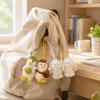 Cute Cat Stuffed Kitten Doll Soft Stuffed Cat Ornament Kitten Toy Plush Keychain  Bag Charm