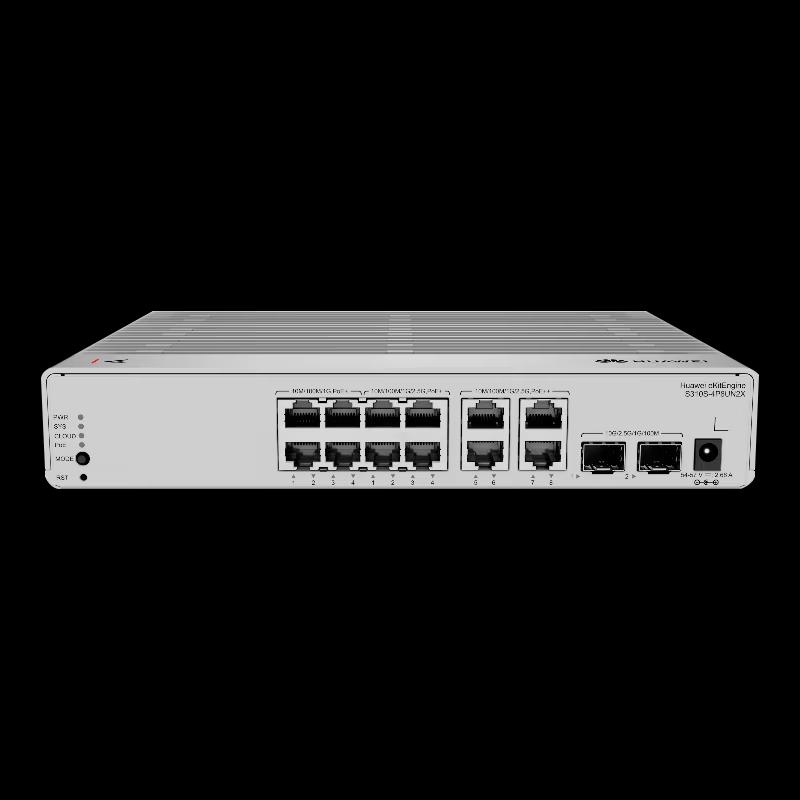 Huawei Kunling S310S-4P8UN2X 8-Port Managed PoE++ Ethernet Switch