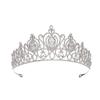 Korean Style Bridal Love Crown Exquisite Zircon Princess Crown Wedding Party Hair Accessories